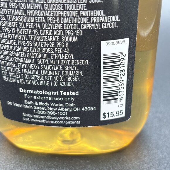 Bath & Body Works Wicked Vanilla Woods Moisturizing Body Wash Shower Gel 10 oz - Picture 12 of 12